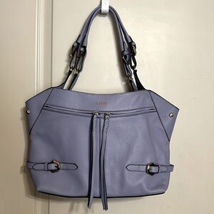 LODIS Leather Nikki Satchel Sweet Lavender- NWOT